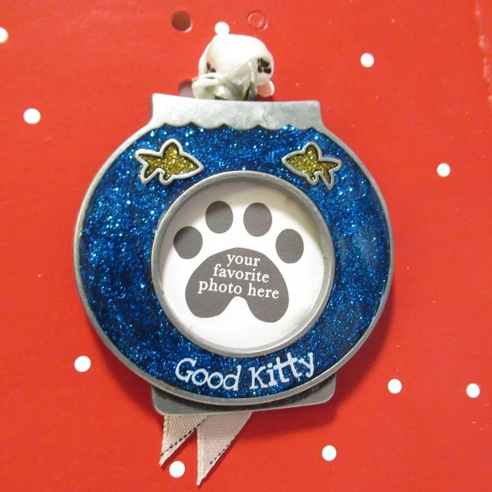 Good Kitty Picture insert ornament